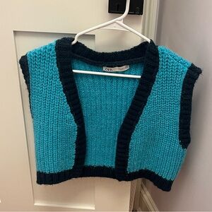Zara sweater vest